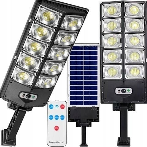 چراغ خیابانی خورشیدی 10 لنز مدل W789B-5