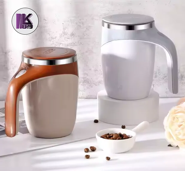 ماگ همزن دار شارژی مگنتیک 380 میلیلیتر