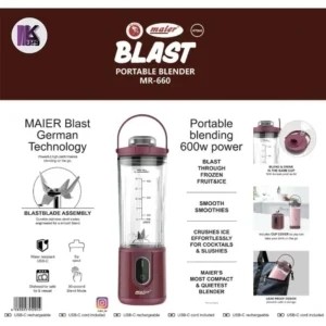 شیکر شارژی مایر مدل MR-660