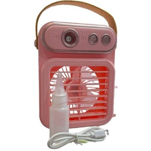 پنکه مه پاش شارژی مدل SPRAY FAN SM878