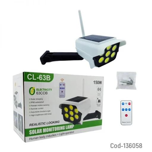 پروژکتور خورشیدی طرح دوربین مدار بسته مدل CL-63B