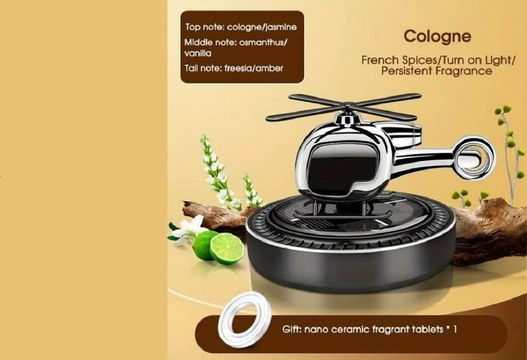 استند خوشبوکننده خودرو طرح هلی کوپتر W06