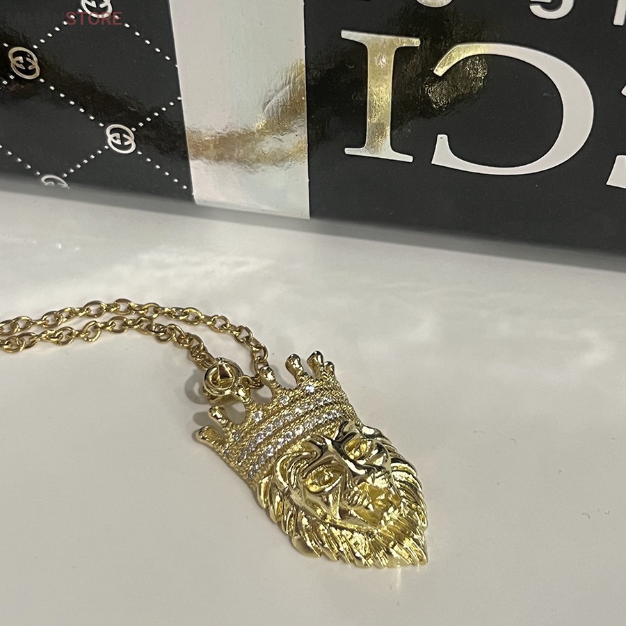 گردنبند استیل LION