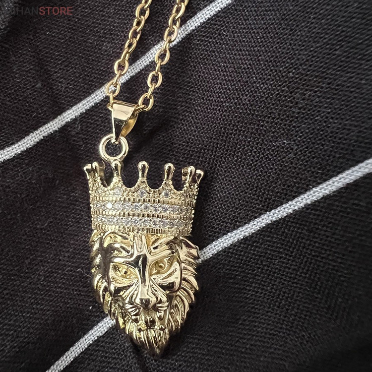 گردنبند استیل LION