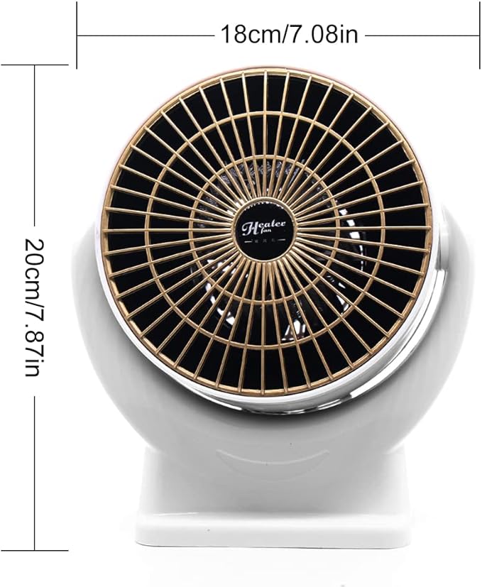 بخاری برقی فن هیتر مدل DGS6688 با قابلیت خاموشی خودکار