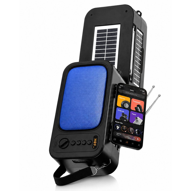 اسپیکر بیسیم خورشیدی مدل HF-F103