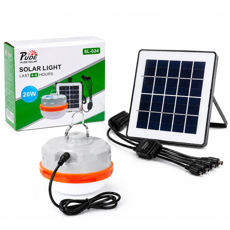 چراغ خورشیدی پرتابل 20 وات مدل SL-024