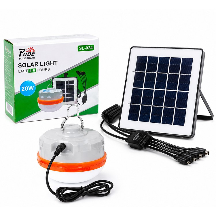 چراغ خورشیدی پرتابل 20 وات مدل SL-024