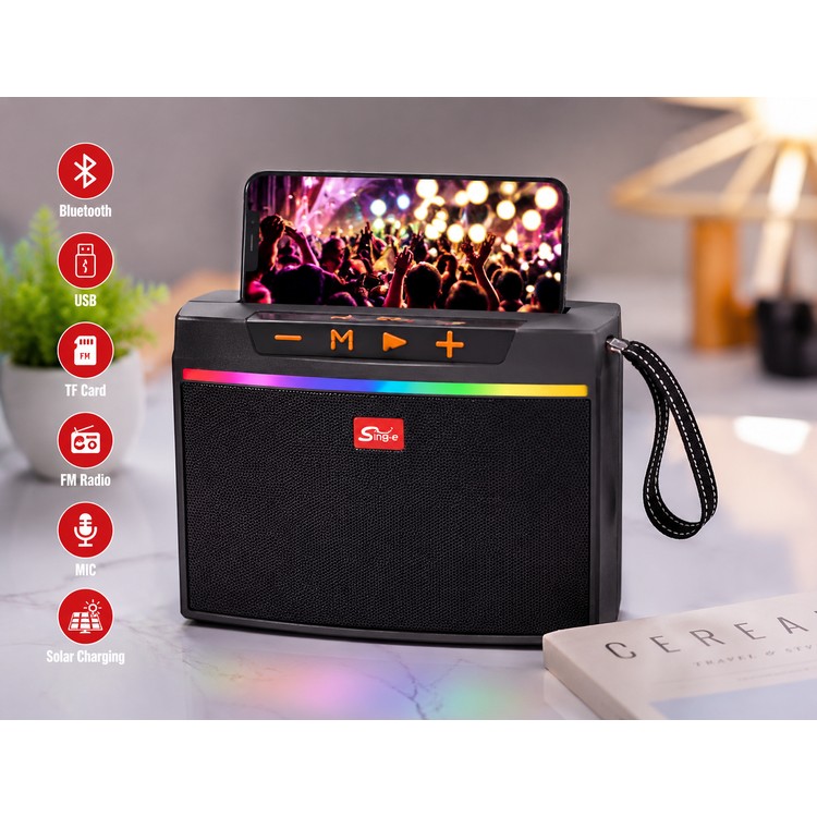 اسپیکر بلوتوثی قابل حمل Sing-e مدل ZQS-822