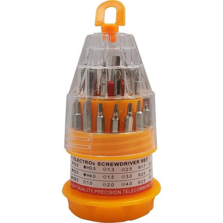ست پیچ گوشتی 31 عددی مدل tp-6036 لیوانی