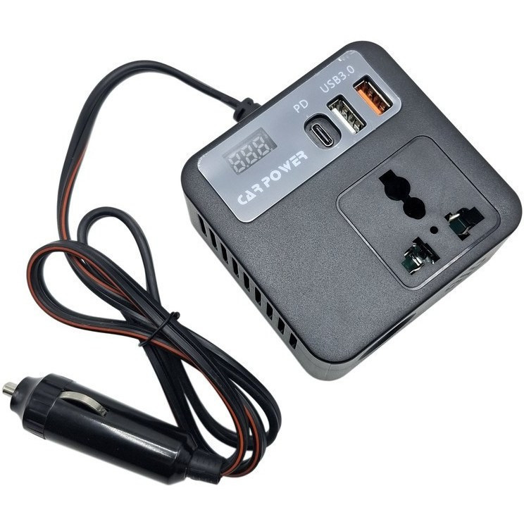 اینورتر برق خودرو فندکی مدل CAR POWER 100 وات