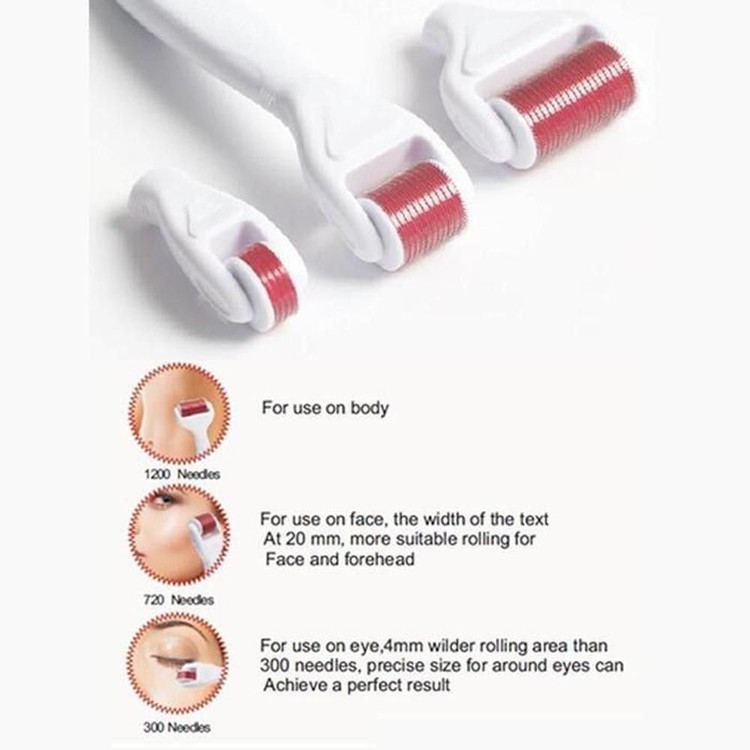ماساژور دی ار اس مدل derma roller4 in 1 بسته 4 عددی